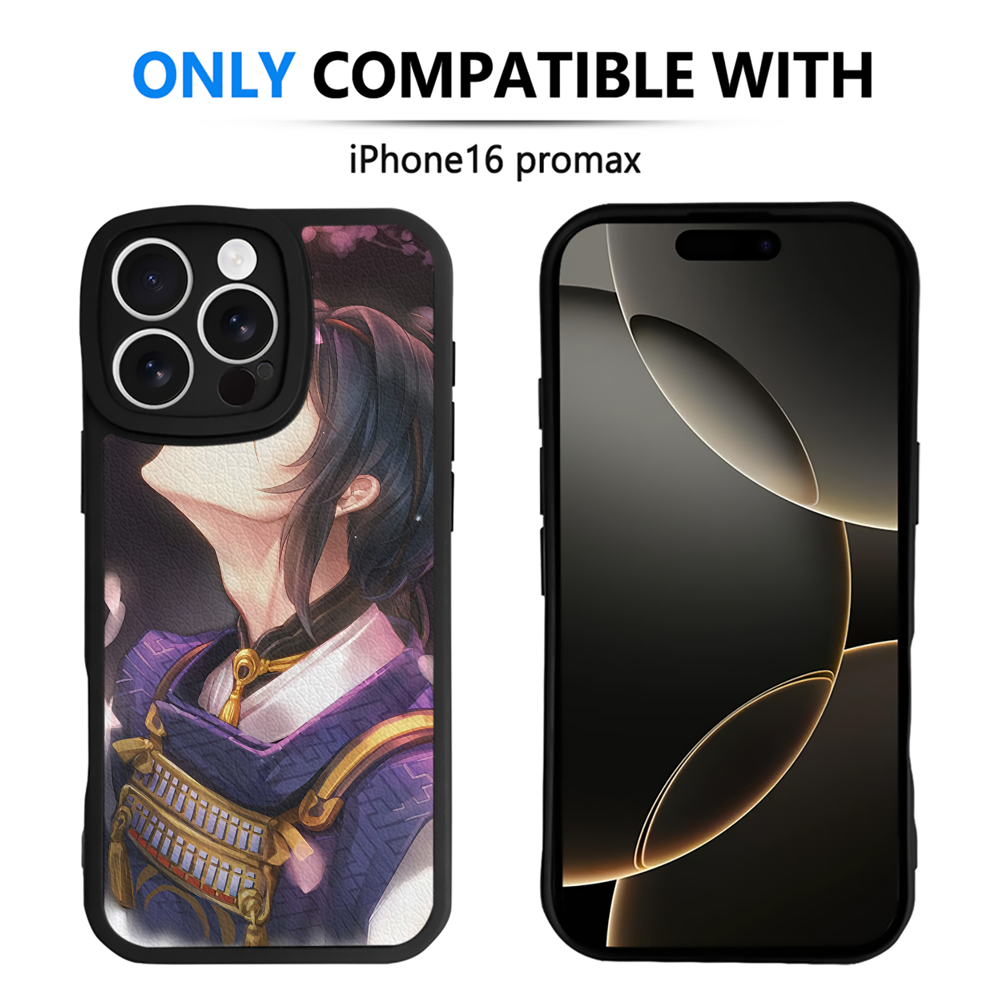 （画像用） 刀剣乱舞 Touken Ranbu 【iPhone 16シリーズ対応】シリコンスマホケース（レザー調） 材質：シリコン